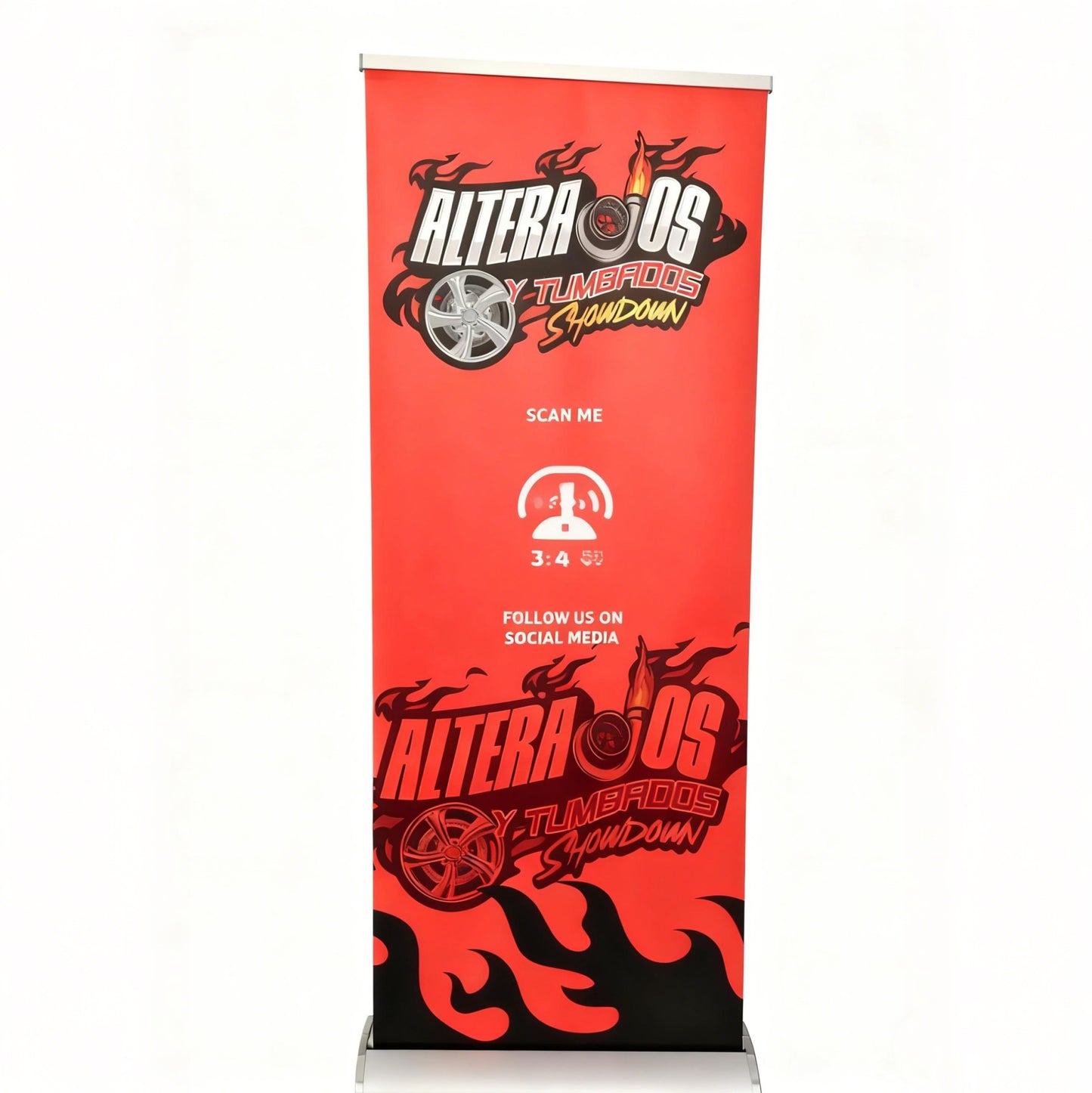 Fast Shipping Roll up Banner 200cm Poster Display Stand Luxury Rollup Stand Large Base Rollup Banner Stand