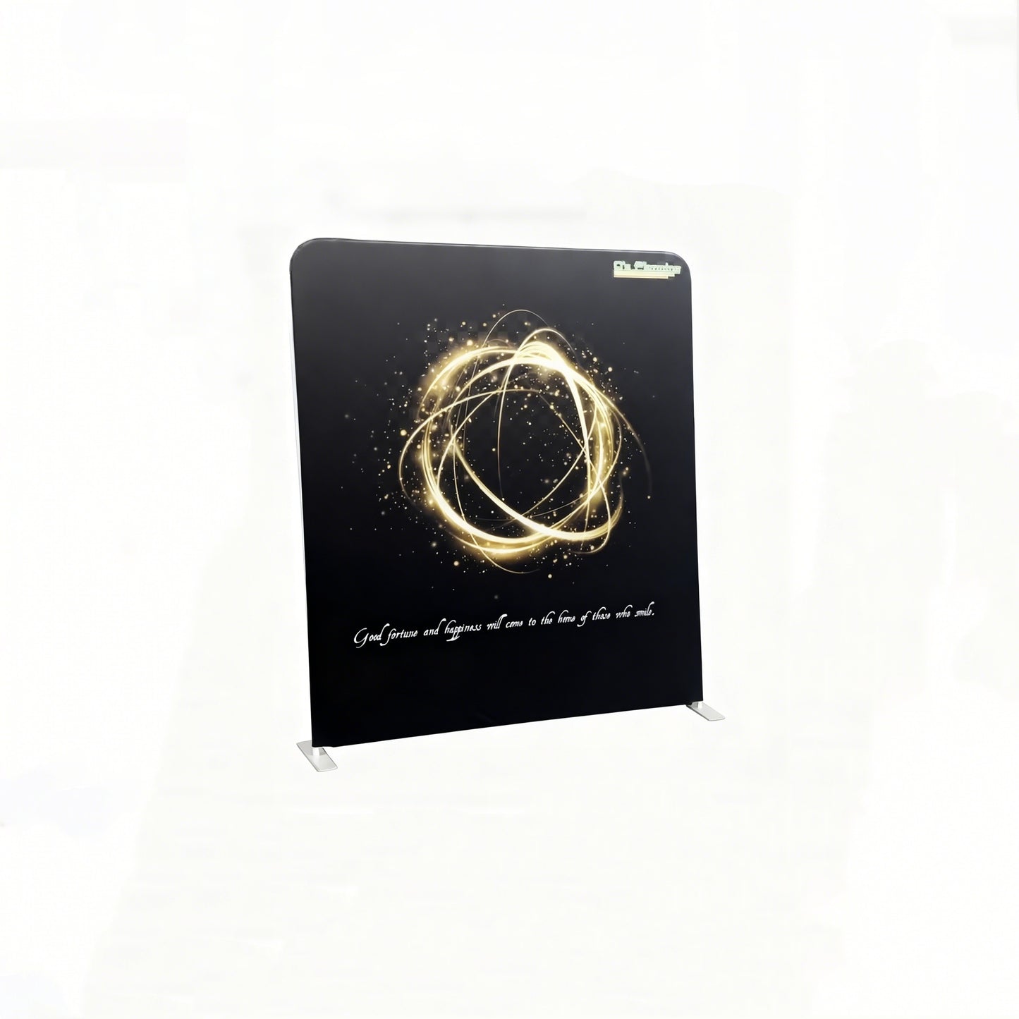 10ft Exhibition 10ft Event Custom logo Printed Advertising Tube Banner Stretch Backdrop Trade Show Tension Fabric Wall