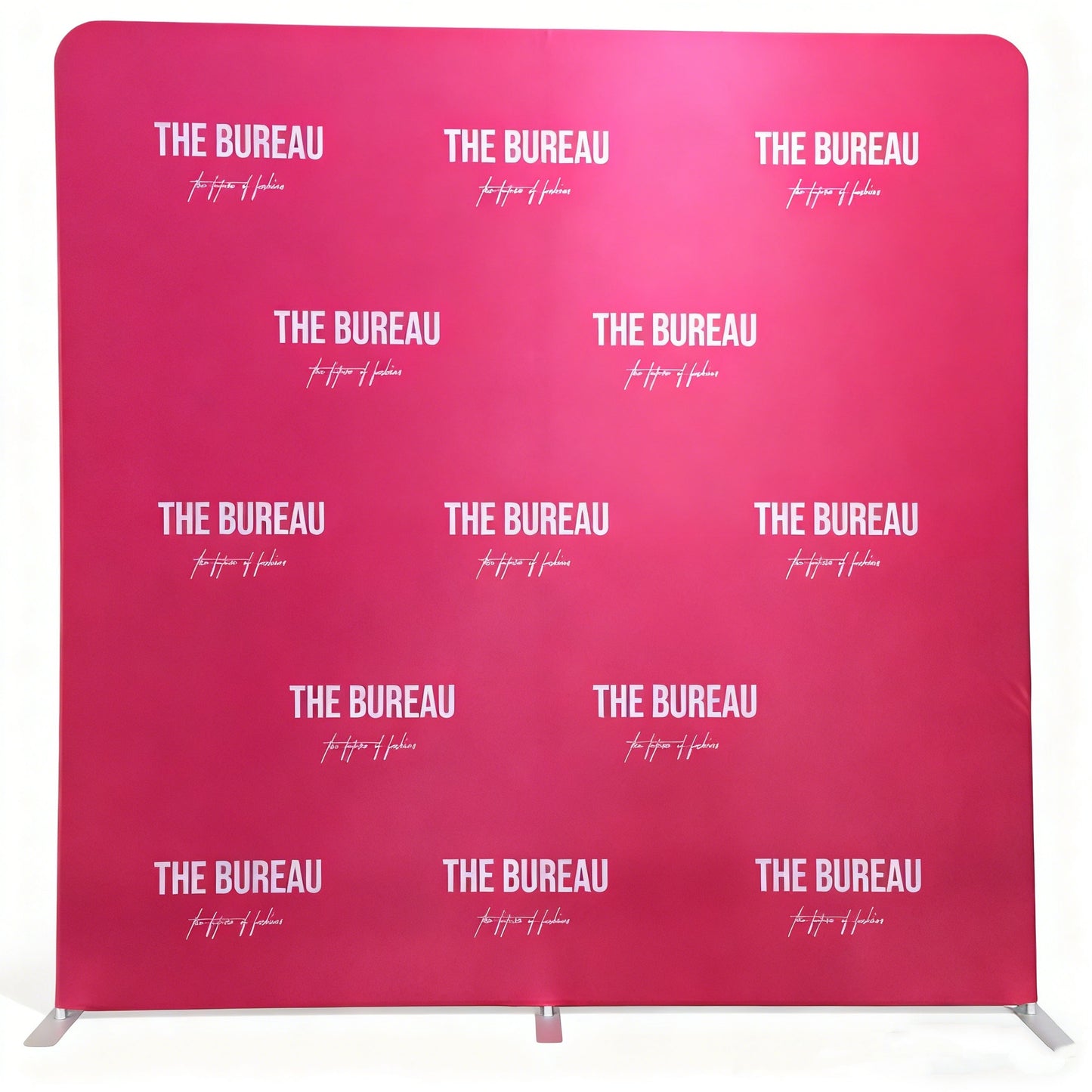 8ft Portable and Foldable Trade Show Display Wall Tension Fabric Backdrop for Dye Sublimation Printing